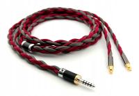 Ręcznie wykonany zbalansowany kabel do AUDIO-TECHNICA warianty 4,4mm / A2DC