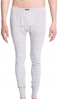 Bawełniane KALESONY męskie ATLANTIC szare