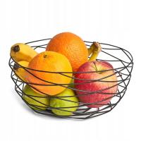 Druciany KOSZ NA OWOCE jabłka OZDOBNY koszyk Tadar