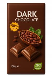 Шоколад terravita 100 г темного шоколада