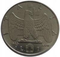 [D00946] Włochy 1 lira 1940