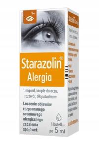 Starazolin Аллергии 1 мг/мл, капли глазные, 5 мл