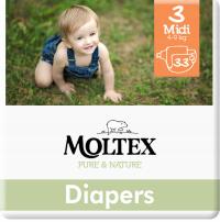 Pieluszki Moltex Eko Rozmiar 3 33 szt.