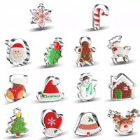 Zestaw 14 świątecznych wykrawaczy Bożonarodzeniowych foremki do pierników