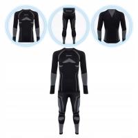 Мужской термобелье Oneteam Achill Set черный XL/