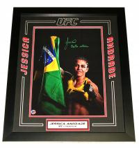 Jessica Andrade Autograf UFC w pięknej oprawie HIT