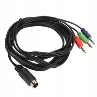 Kabel Mini DIN do 3 DC 3,5 mm 9 Pin Plug and Play