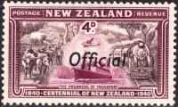 New Zealand official 4 d.czysty *