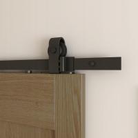 ZESTAW SYSTEM DRZWI PRZESUWNE LOFT BARN DOOR 2x100CM RETRO LOFT ZESTAW 2M