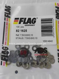 PODKŁADKI REGULACYJNE 7.5x3.6x0.10 opakowanie 100 szt. FL-821625