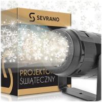 PROJEKTOR ŚWIĄTECZNY LASEROWY RZUTNIK LED REFLEKTOR ŚNIEG WZORY PREZENT