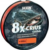 PLECIONKA JAXON CRIUS 8X CATFISH ORANGE 300m/ 0,40mm/ 65kg