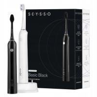 SEYSSO Carbon Basic Black szczoteczka soniczna + Szczoteczka elektryczna SEYSSO Basic White SE005WHT