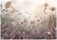 FOTOTAPETA ŁĄKA KWIATY POLNE BOHO NA ŚCIANĘ SYPIALNIA SALON 350x250