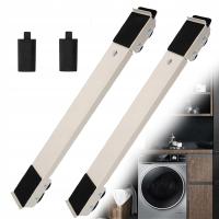 2X подвижная подставка регулируемая подставка для стиральной машины бытовая техника холодильник