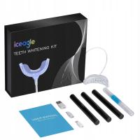 ZESTAW DO WYBIELANIA ZĘBÓW LAMPĄ ICEAGLE NIEMIECKA JAKOŚĆ