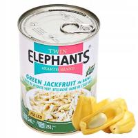 Jackfruit szarpany chlebowiec zielony Twin Elephant 540g