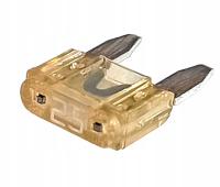 Bezpiecznik Samochodowy Uniwersalny 25A Mały Biały