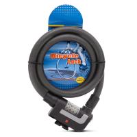 BLOKADA ROWERU SZYFR ZAPIĘCIE ROWEROWE LINKA LED