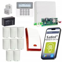 ZESTAW ALARMOWY SATEL PERFECTA LTE 6 CZUJEK RUCHU PARADOX + SYRENA ALARM
