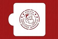 SZABLONY ŚWIĄTECZNE, NA PIERNIKI, POCZTA ŚWIĘTEGO MIKOŁAJA - 7,5 x 7,5 cm