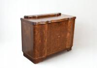 STYLOWA KOMODA ART DECO DREWNO ORZECHOWE DO SALONU SZAFKA PO RENOWACJI