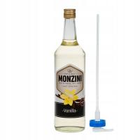 Monzini ванильный кофейный сироп 1л с насосом