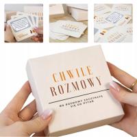 Chwile Rozmowy - Karty zdrapki z pytaniami dla Par, Zdrap Chwile na Prezent