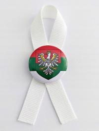 Mini Kotylion Flaga Zagłębia Dąbrowskiego