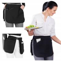 ZAPASKA KELNERSKA Z KIESZENIAMI REGULOWANA CATERING KELNER BARISTA EVENT