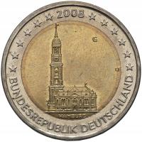 Niemcy, 2 euro 2008 G, Okolicznościowe