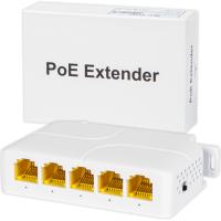 Extender PoE Switch PoE do kamer 5 portowy 1xPoE IN 4xPoE OUT BLOW 1 Gb/s