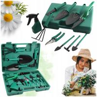 Zestaw Narzędzi Ogrodowych Narzędzia Ogrodowe 10 Elementów w Walizce 10 szt