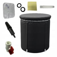 SKŁADANA BALIA DO MORSOWANIA BECZKA 370L SKŁADANA REGENERACJA DMUCHANA 80cm