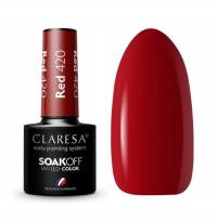 Claresa Lakier Hybrydowy Red nr 420 5g