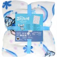 Koc narzuta STITCH DUŻA 130x160 cm prezent dla małego fana