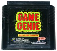 Игра Genie для консоли Sega Mega Drive.