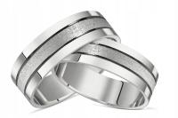 Обручальное кольцо серебро пробы 925 гравер 6 мм OB16 свадьба