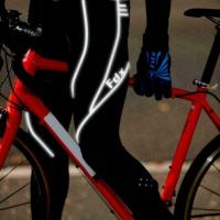 FDX Winter Thermal Tights | BLACK/RED Rozmiar M