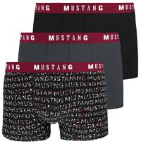 Mustang Мужские трусы боксеры хлопок ретро Набор 3 шт r. XL
