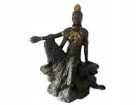 Guanyin Kuan yin rzeźba z brązu ANTYKI Domański