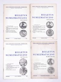 Biuletyn Numizmatyczny, cały rocznik 1987, PTN Warszawa