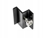 Klema Końcowa Z-30 Czarna + Śruba + Nakrętka KOMPLET do Paneli PV 30mm H=30