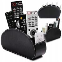 ПУЛЬТ ДИСТАНЦИОННОГО УПРАВЛЕНИЯ ОРГАНАЙЗЕР СТЕНД КОЖАНЫЙ ЧЕХОЛ ДЛЯ ТЕЛЕФОНА АКСЕССУАРЫ КЛЮЧИ ЧЕРНЫЙ