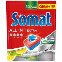 Таблетки для посудомоечной машины Somat All in One Extra 100 шт.