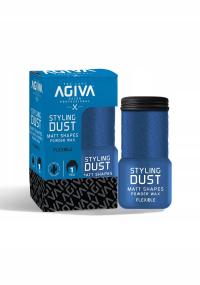 Agiva puder do stylizacji włosów powder flexible Hold 3 20gr blue