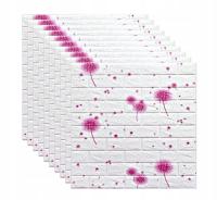 10X самоклеющиеся настенные панели водонепроницаемые обои 3D настенная панель розовый
