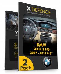 2в1 навигационное защитное стекло для экрана для BMW 3 серии E90 2007-2012 8,8