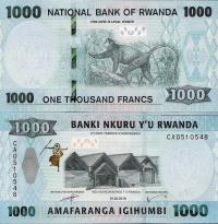 Rwanda 2019 - 1000 francs - Pick NEW UNC