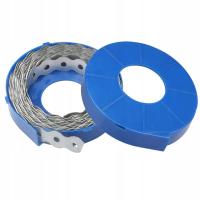 TAŚMA MONTAŻOWA PERFOROWANA 10M DO RUR INSTALACJI SPIRO W OSŁONIE